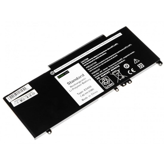Laptop Battery for Dell Latitude E5450 E5470 E5550 E5570 7.4V 6900mAh GREEN CELL
