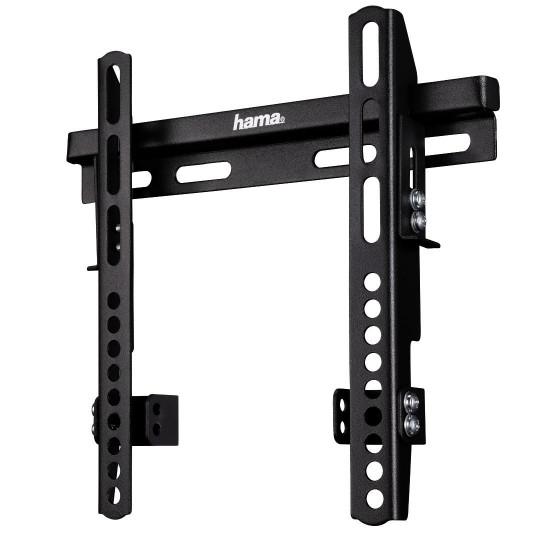FIX TV Wall Bracket HAMA 96099, FIX, 19"-46", 60 kg, Black