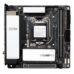 Дънна платка GIGABYTE Z590I VISION D socket 1200 Wi-Fi 6