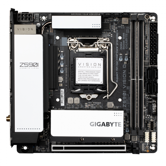 Motherboard GIGABYTE Z590I VISION D socket 1200 Wi-Fi 6