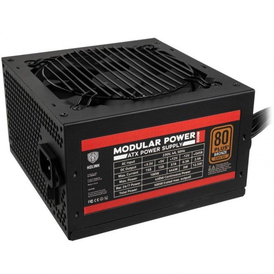 Power Supply Kolink Modular Power 500W 80 PLUS Bronze