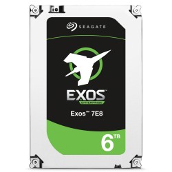 Хард диск SEAGATE Exos 7E8, 6TB, 256MB, SATA 6.0Gb/s, 7200rpm, ST6000NM0115