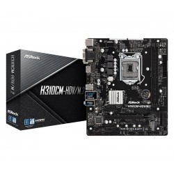 Дънна платка ASROCK H310CM-HDV/M.2, Socket 1151, Micro ATX, 2xDDR4