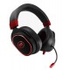 Геймърски слушалки MAXELL Samurai CA-H-MIC-1200, микрофон, вибрация, Черен/Червен