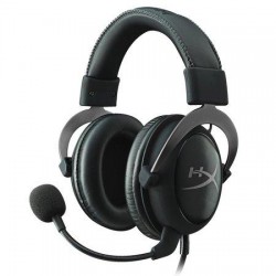 Геймърски слушалки HyperX, Cloud II Gunmetal, Микрофон, Черно/Сиво