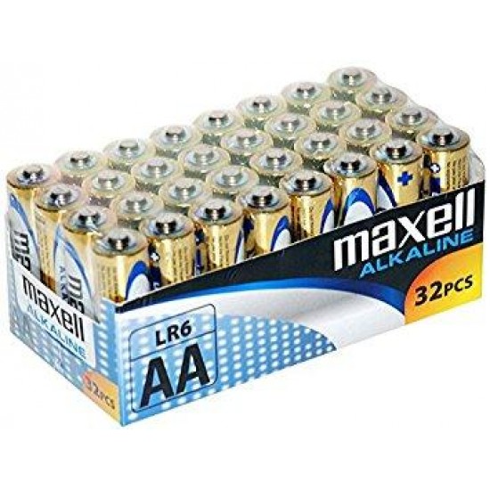 MAXELL Alkaline batteries LR6 1,5V AA 32 pcs. pack