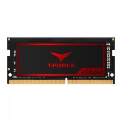 Памет Team Group T-Force Vulcan Червена, DDR4, SO-DIMM, 16GB, 2666MHz CL18, TLRD416G2666HC18F-S01