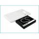 Батерия за телефон за Samsung Galaxy S II, Galaxy S2, GT-I9100 Extended with White Color Back Cover 3.8V 1700mAh CAMERON SINO
