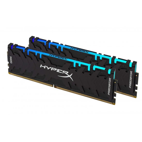 Memory HyperX Predator RGB 32GB(2x16GB) DDR4 PC4-25600 3200MHz CL16 HX432C16PB3AK2/32