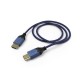 Кабел HAMA High Quality HDMI мъжко - HDMI мъжко за PS4, 2.5 м, за PS4, Позлатени конектори, Високо качество