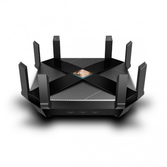 Wireless Router TP-Link Archer AX6000, 2.4/ 5 GHz, AX standard, 8x 10/100/1000 Mbps, 1x 2.5G/2G/1G/100M WAN, 1x USB-C 3.0, USB 3.0, 8 antennas