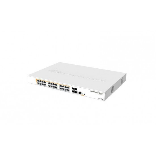 Switch Mikrotik CRS328-4C-20S-4S+RM, 24xGigabit LAN (all PoE-out), 4xSFP+ cages