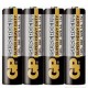Цинк карбонова батерия GP SUPERCELL 15PL-S4, R6, 4 бр. в опаковка / shrink, 1.5V