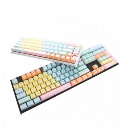 Капачки за механична клавиатура Ducky Cotton Candy, 108-Keycap Set ABS, Double-Shot, US Layout