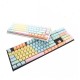 Капачки за механична клавиатура Ducky Cotton Candy, 108-Keycap Set ABS, Double-Shot, US Layout