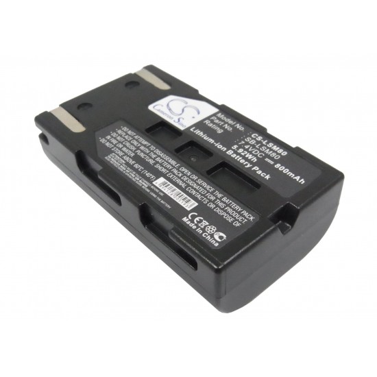 Camera Battery for SAMSUNG SBLSM80 LiIon 7.4V 800mAh  Cameron Sino