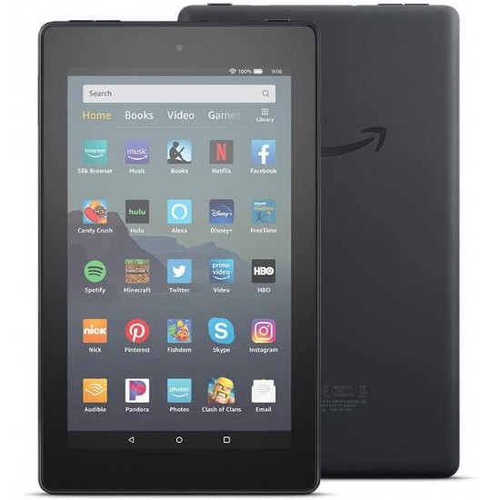 Tablet Amazon Fire 7, Quad-Core 1.3 GHz, 7", 1GB RAM, 16GB, Wi-Fi, Bluetooth, Black