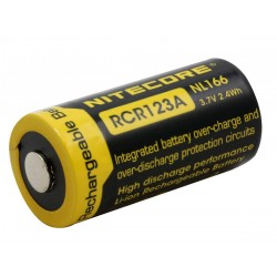 Акумулаторна батерия CR-123 LiIon  3,7V 16340 650mAh NITECORE