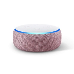 Преносима смарт тонколона Amazon Echo Dot 3 Violet, гласов асистент, Лилав
