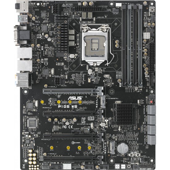 Motherboard  ASUS P10S WS Professional, Socket 1151, Quad GPU Support