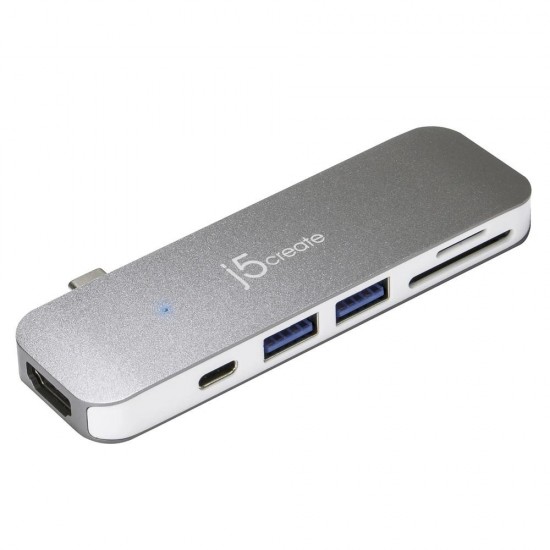 j5create JCD386 USB-C&trade; 7-in-1 UltraDrive Mini Dock