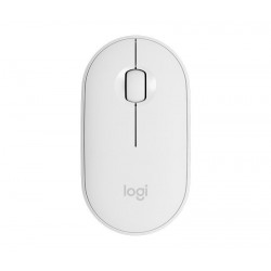 Безжична оптична мишка LOGITECH Pebble M350, Бяла, USB