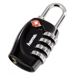 Катинар за заключване на багаж HAMA TSA, 4 цифр.комбинация Катинар за заключване на багаж HAMA TSA, 4 цифр.комбинация