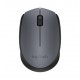 Безжична оптична мишка LOGITECH M170, Сива, USB