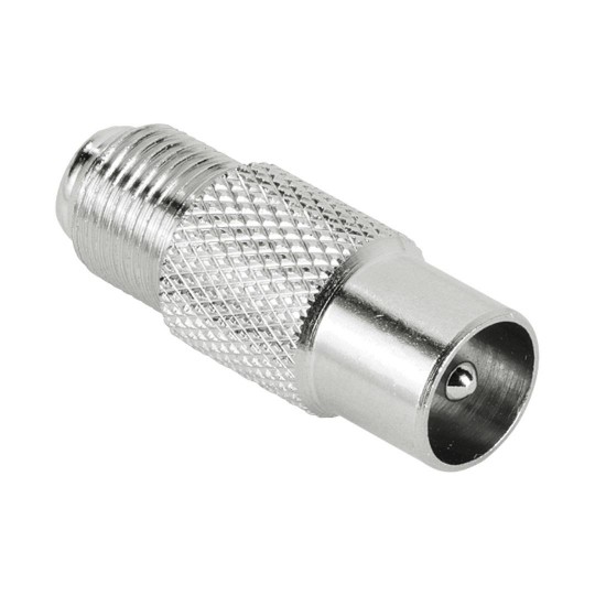 Hama SAT Adapter, F socket - coax plug