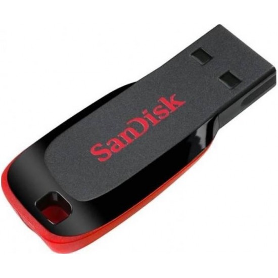 USB stick SanDisk Cruzer Blade, 64GB, USB 2.0, Black;Red