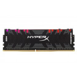 Памет HyperX Predator RGB 8GB DDR4 PC4-28800 3600MHz CL17 HX436C17PB4A/8