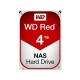 Хард диск WD RED, 4000 GB, 5400RPM,  64MB, SATA 3, WD40EFRX