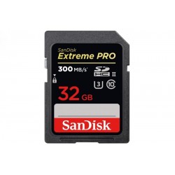 Карта памет SANDISK Extreme PRO&reg; SD UHS-II, SDHC, 32GB Class 10, U3, 300 Mb/s