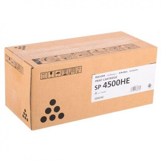 Тонер касета Ricoh SP4500HE, 10000 копия, Черен Toner Cartridge Ricoh SP4500HE, 10000 pages, Black