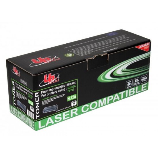 Тонер касета UPRINT Q2612A/EP703, HP/CANON, Черен Toner Cartridge UPRINT Q2612A/EP703, HP/CANON, Black