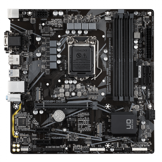 Motherboard GIGABYTE B560M DS3H, socket 1200, mATX 4xDDR4
