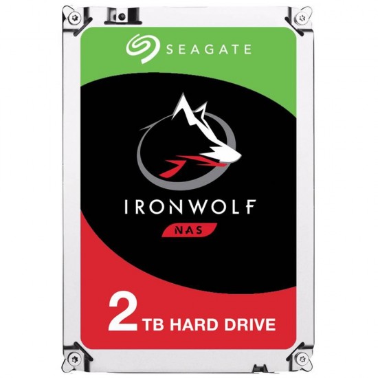 HDD SEAGATE IronWolf NAS 2TB 64MB 5900 rpm  SATA 6.0Gb/s