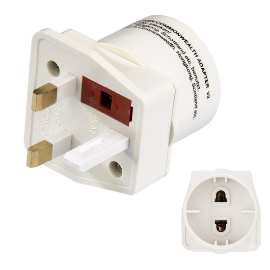Travel Adapter HAMA 47629 ,EU-UK