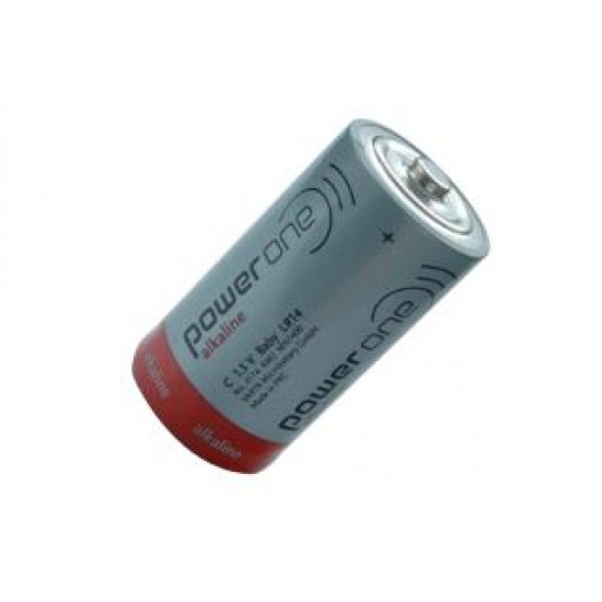 Alkaline Battery LR14  C 1,5V 1 pc  BULK  INDUSTRIAL1.5V  POWERONE VARTA