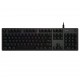 Геймърска механична клавиатура Logitech G512 Carbon GX Blue Clicky