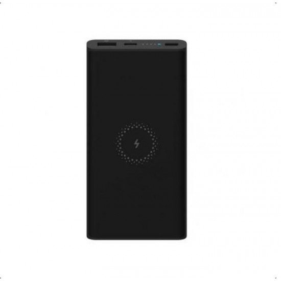 Xiaomi Mi Wireless Power Bank Essential, 10000 mAh, USB-C, USB, 9V/2A, Black
