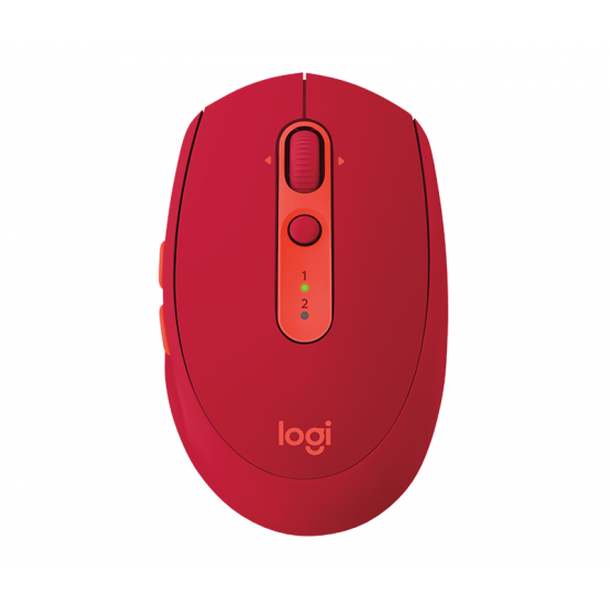 Wireless optic mouse LOGITECH M590, Ruby, USB
