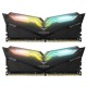 Памет Team Group T-Force NIGHT HAWK RGB DDR4, 16GB(2x8GB), 4000 mhz, CL18-20-20-44, 1.35V, Черен