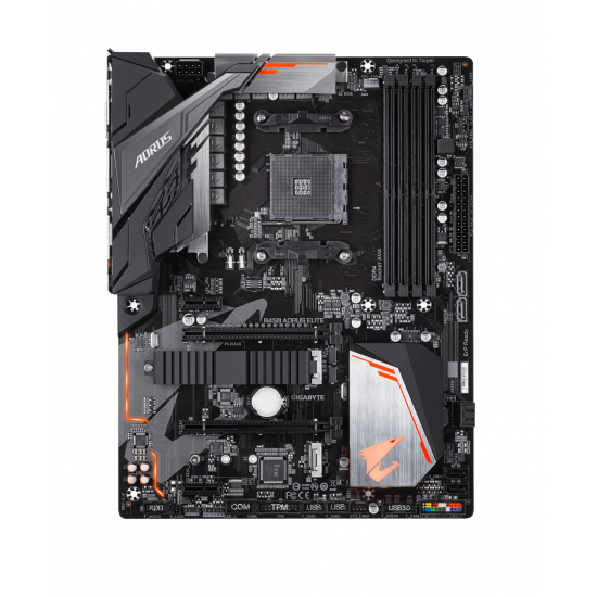 Motherboard GIGABYTE B450 AORUS Elite V2 Socket AM4, 4 x DDR4, RGB Fusion, (rev. 1.0)