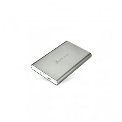 Чекмедже за диск j5create JEE253 Тип USB-C 3.1  за 2.5" HDD SATA3 Type-C, Сив
