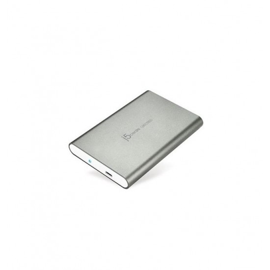 j5create  JEE253 hard drive Enclosure USB TYPE USB-C 3.1 to SATA III 2.5&rdquo;,grey