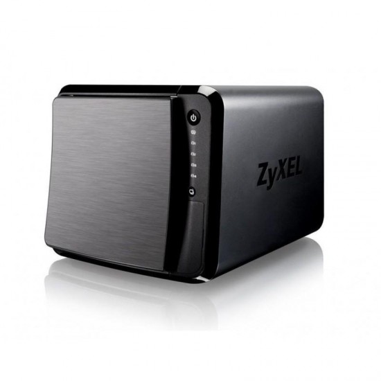 Network Storage ZyXEL NAS-542, 4 bays upto 24TB, 1.2GHz, 1GB, Gb, USB3.0