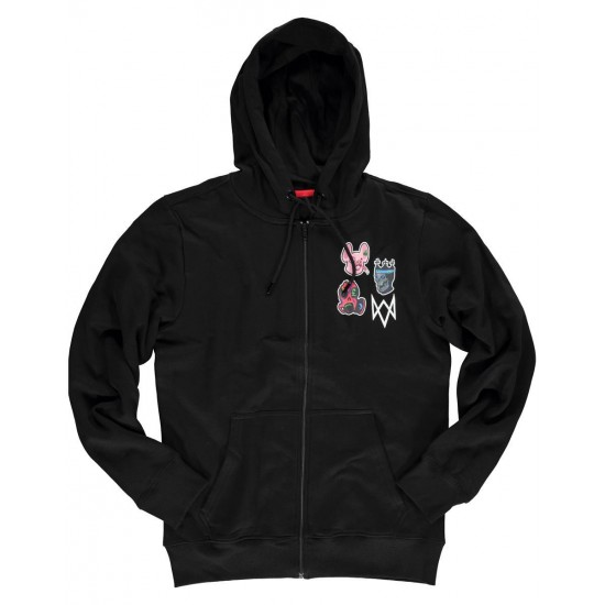 Watch Dogs: Legion - Men's Zipper Hoodie - L