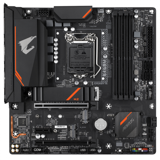 Motherboard GIGABYTE B460M AORUS PRO 1.0, Socket 1200 (400 Series), 4 x DDR4, RGB Fusion 2.0