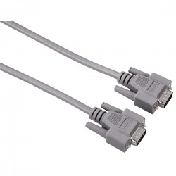 Кабел за монитор HAMA 42092, VGA-VGA, Екраниран, 5м